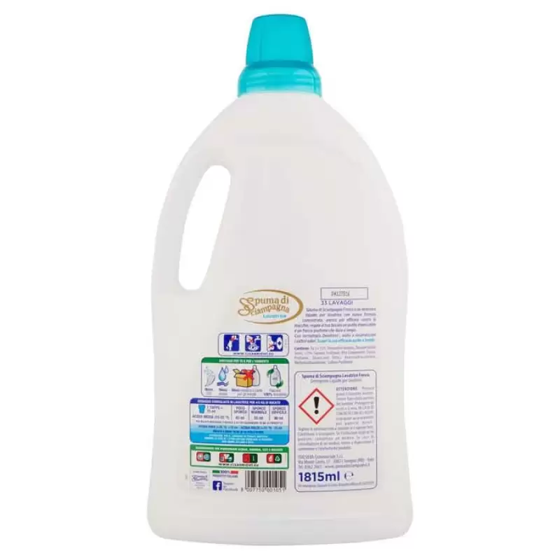 Spuma di Sciampagna Detergent Automat Lichid Fresco spalari 33, Bax 8 buc.